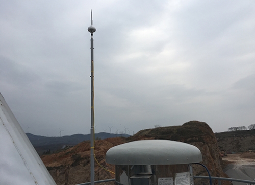 三門峽瀝青攪拌站防雷工程